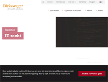 Tablet Screenshot of dirkzwagerieit.nl